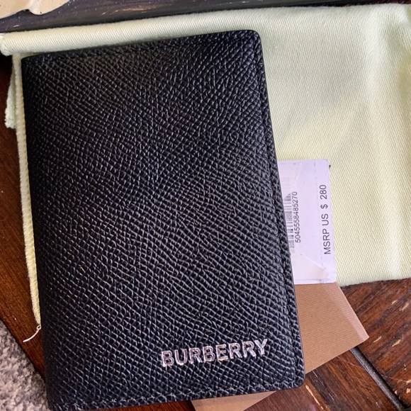 burberry slim wallet